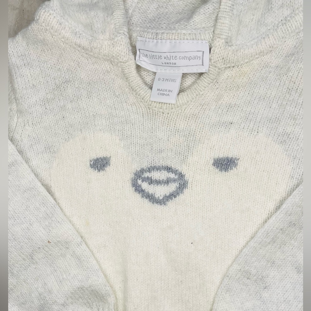 “The little white company” penguin sweater. 0-3M